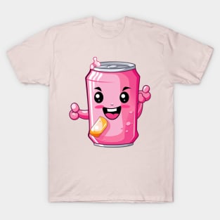 Soft drink cute T-Shirt cute giril T-Shirt